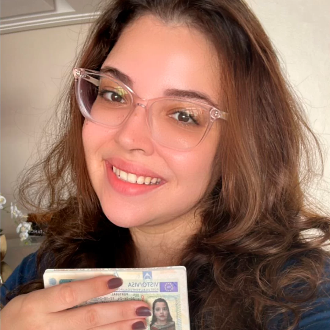 Carolina Dias, cliente Brazucas em Portugal e Espanha